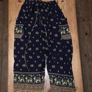 Cotton elephant pants